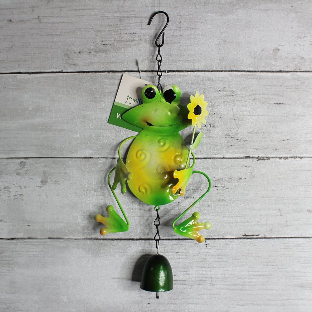 NEW Metal Wind Chime Noise Maker Garden Patio Outdoor Yard Decor Frog